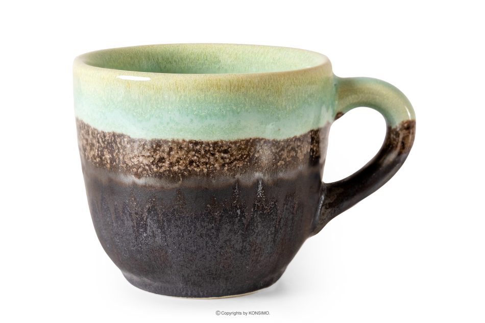 PRIMA Ručne glazovaná večera a kávová súprava pre 6 osôb (30 ks) šalviová farba šalviová farba - obrázok 10