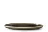 Keramický servírovací tanier v rustikálnom štýle hnedá/sivá/béžová