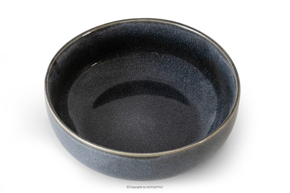 EDA Keramická miska v rustikálnom štýle modrá/sivá/béžová 6 ks. modrá/sivá/béžová - obrázok 3