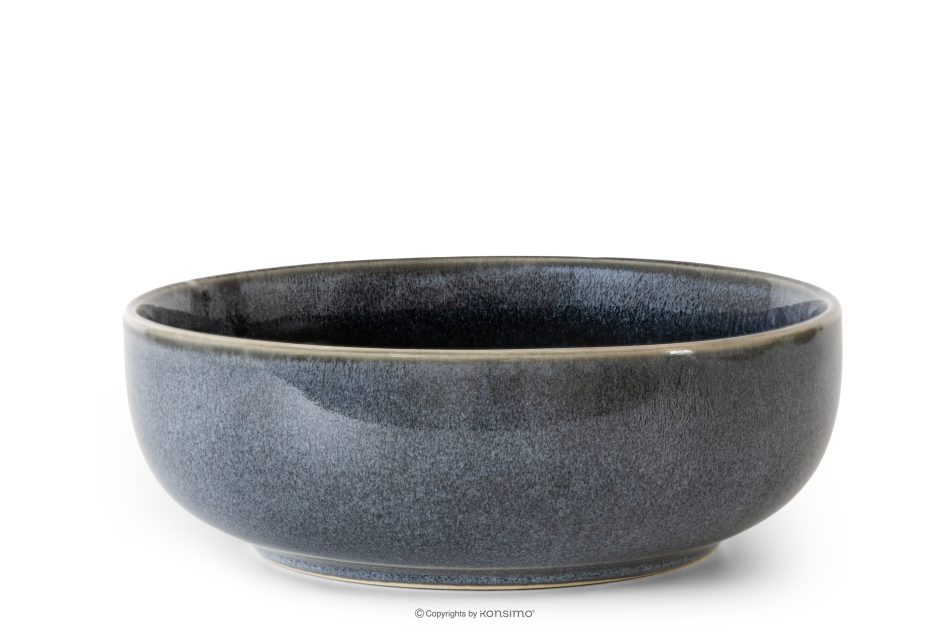 EDA Sada riadu pre 6 osôb (18 ks) z keramiky v rustikálnom štýle modrá/sivá/béžová modrá/sivá/béžová - obrázok 6