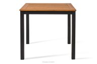 Drevený záhradný stôl, hnedý/antracitový