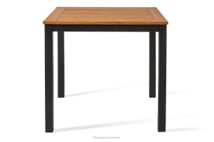 LENTI, https://konsimo.sk/kolekcie/lenti/ Drevený záhradný stôl, hnedý/antracitový hnedá/antracitová - obrázok