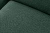 BUFFO Veľká mäkká rohová pohovka z bouclé tkaniny pravá tmavozelená tmavě zelená - obrázok 7