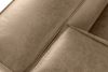 FEROX Rohová pohovka v štýle loft kožená látka béžová ľavá béžová - obrázok 6