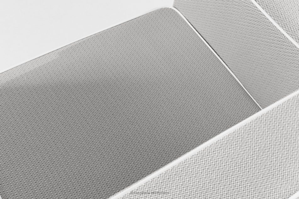 TRIGLO Moderné záhradné kreslo na kovových nohách, tmavošedá/tmavošedá/biela tmavo sivá/tmavo sivá/biela - obrázok 7