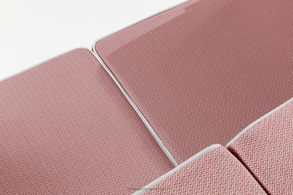 TRIGLO Moderná záhradná pohovka 2 na kovových nohách, tmavo sivá/červená/biela tmavosivá/červená/biela - obrázok 7