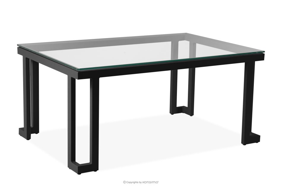 TRIGLO Záhradný nábytok: 2 kreslá, dvojmiestna pohovka, konferenčný stolík v tmavošedej/tmavošedej/bielej farbe tmavo sivá/tmavo sivá/biela - obrázok 14