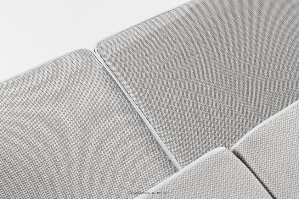 TRIGLO Záhradný nábytok: 2 kreslá, dvojmiestna pohovka, konferenčný stolík v bielej/tmavo šedej/bielej farbe biela/tmavo sivá/biela - obrázok 12