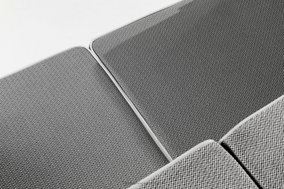 TRIGLO Záhradný nábytok: 2 kreslá, trojmiestna pohovka, tmavošedý/čierny/biely konferenčný stolík tmavo sivá/čierna/biela - obrázok 12