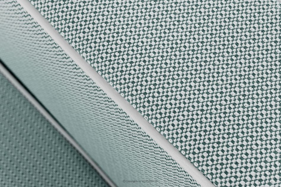 TRIGLO Záhradný nábytok: 2 kreslá, trojmiestna pohovka, konferenčný stolík v tmavošedej/tmavozelenej/bielej farbe tmavo sivá/tmavo zelená/biela - obrázok 11