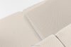 TRIGLO Súprava záhradného nábytku: 2 kreslá, trojmiestna pohovka, stôl v bielej/tmavo béžovej/bielej farbe biela/tmavá béžová/biela - obrázok 13