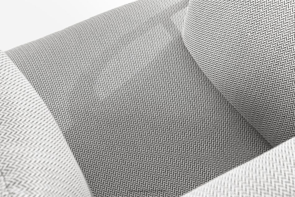 RAMBE Záhradné kreslo Loft na kovových nohách, antracitová/tmavo šedá/biela antracitová/tmavo šedá/biela - obrázok 5