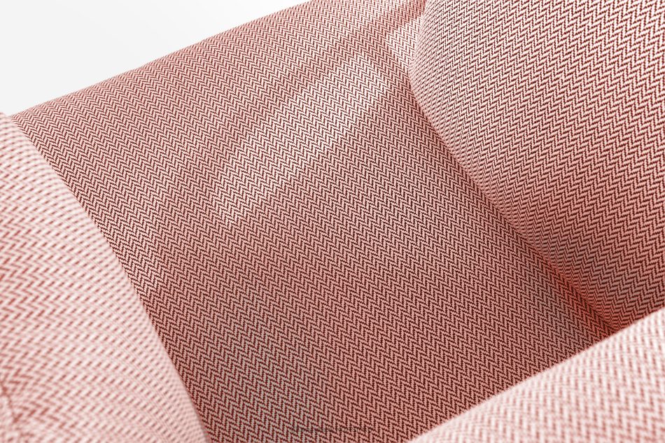 RAMBE Záhradné kreslo Loft na kovových nohách, antracitová/červená/biela antracitová/červená/biela - obrázok 5