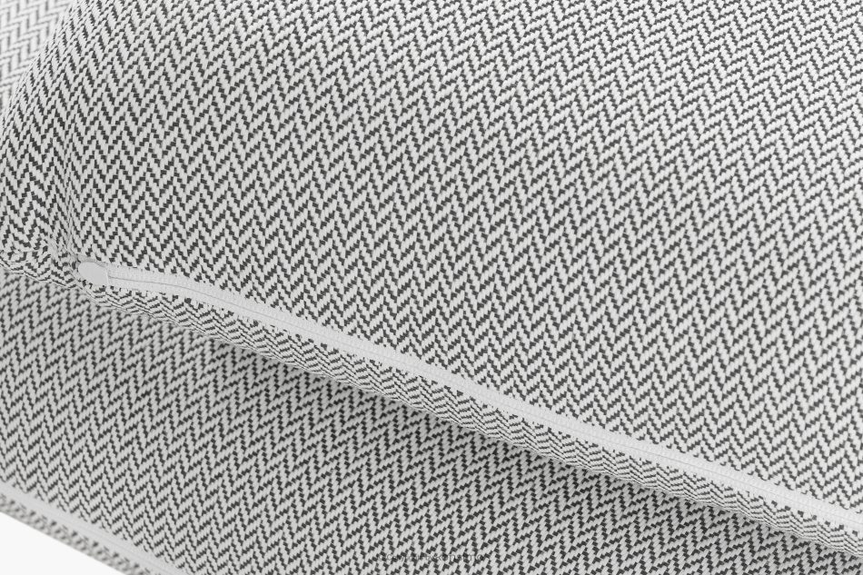 RAMBE Záhradná pohovka Loft 2 na kovových nohách antracitová/tmavo šedá/biela antracitová/tmavo sivá/biela - obrázok 8