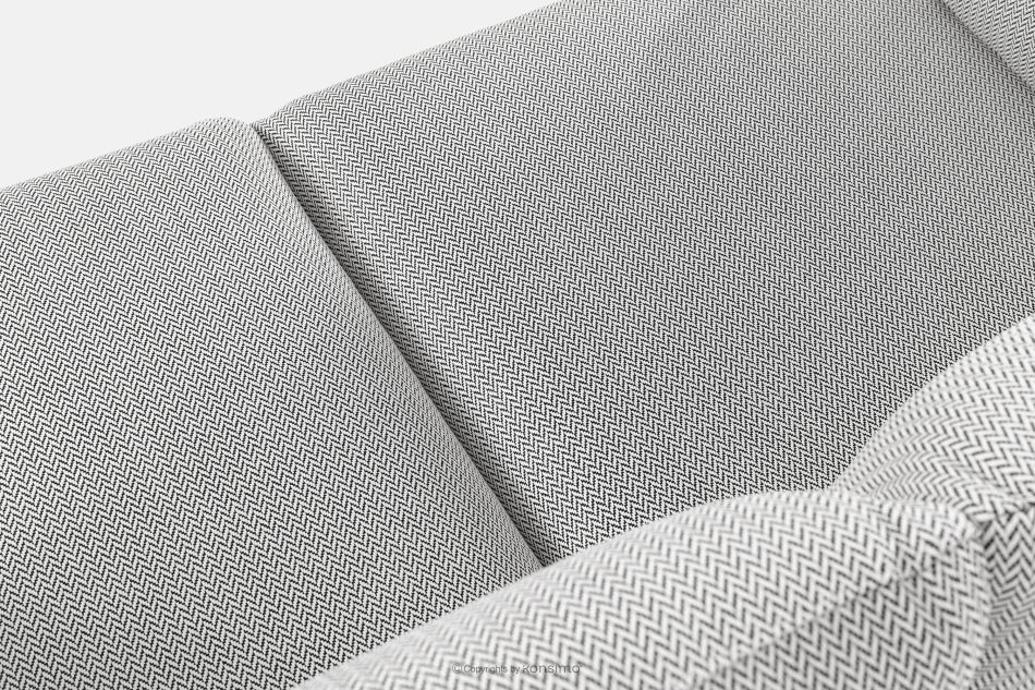 RAMBE Záhradná pohovka Loft 3 na kovových nohách antracitová/tmavo šedá/biela antracitová/tmavo sivá/biela - obrázok 5