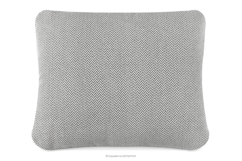 RAMBE Záhradný vankúš, tmavo sivý/biely tmavošedá/biela - obrázok 0