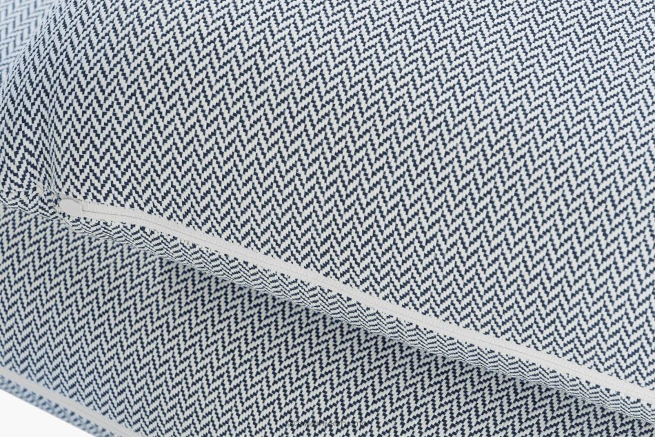 RAMBE Záhradný nábytok: 2 kreslá, dvojmiestna pohovka, biely/morský modrý/biely konferenčný stolík biela/morská modrá/biela - obrázok 12