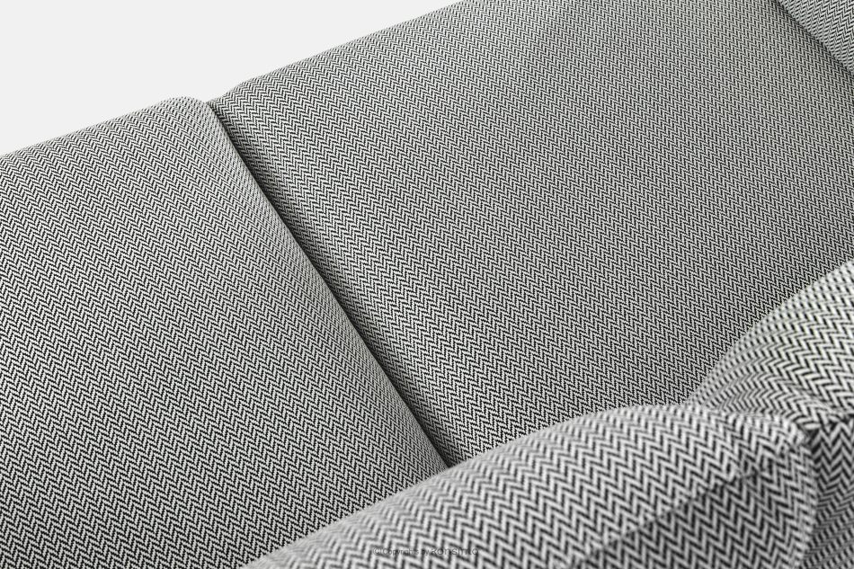 RAMBE Záhradný nábytok 2x kreslo, trojmiestna pohovka, antracitová/čierna/biely konferenčný stolík antracitová/čierna/biela - obrázok 9