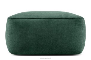 FUBBO, https://konsimo.sk/kolekcie/fubbo/ Mäkký taburet z tkanej látky tmavo zelená tmavozelená - obrázok