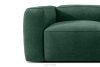 FUBBO Mäkké kreslo z tkanej látky tmavo zelená tmavozelená - obrázok 6