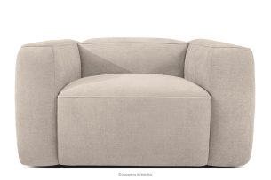 FUBBO, https://konsimo.sk/kolekcie/fubbo/ Mäkké kreslo z tkanej látky krémový krémová - obrázok