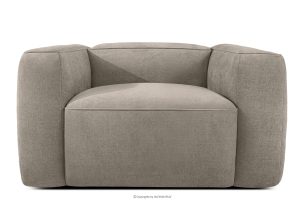 FUBBO, https://konsimo.sk/kolekcie/fubbo/ Mäkké kreslo z tkanej látky béžová béžová - obrázok