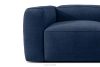 FUBBO Mäkké kreslo z tkanej látky námornícka modrá námornícka modrá - obrázok 6