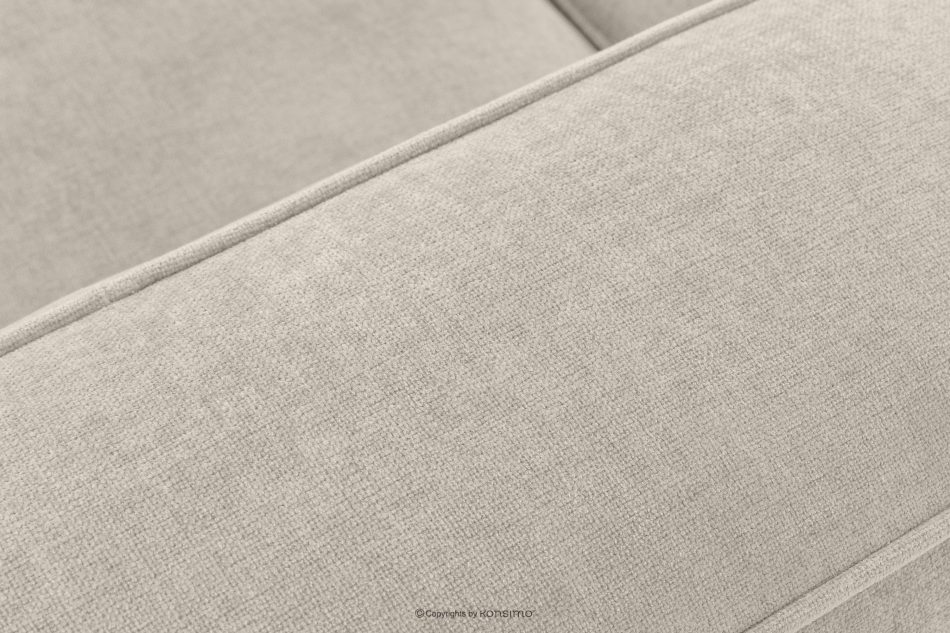 FUBBO Mäkká dvojmiestna pohovka z tkanej látky ekru ekru - obrázok 9