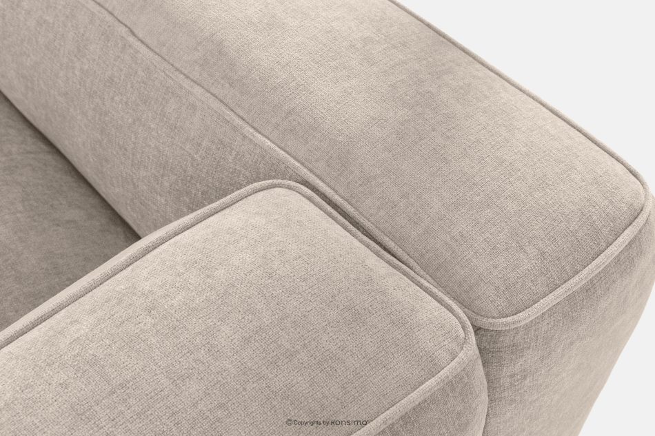 FUBBO Mäkká trojmiestna pohovka z tkanej látky krémový krémová - obrázok 6