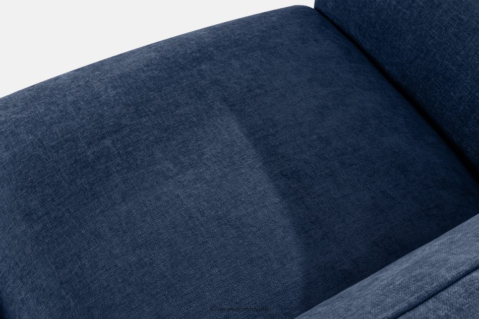 FUBBO Mäkká trojmiestna pohovka z tkanej látky námornícka modrá námornícka modrá - obrázok 4