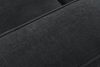 FUBBO Mäkká rohová pohovka z tkanej látky, vľavo antracit antracitová - obrázok 10