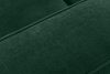 FUBBO Mäkká rohová pohovka z tkanej látky, vľavo tmavo zelená tmavozelená - obrázok 10