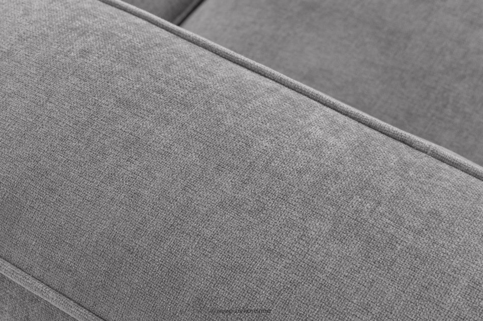 FUBBO Mäkká rohová pohovka z tkanej látky vpravo svetlo šedá svetlošedá - obrázok 9