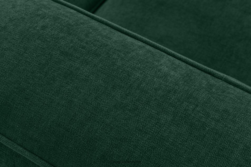 FUBBO Mäkká rohová pohovka z tkanej látky vpravo tmavo zelená tmavozelená - obrázok 9