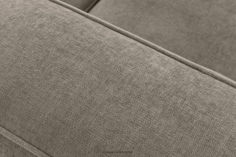 FUBBO Mäkká rohová pohovka z tkanej látky vpravo béžová béžová - obrázok 9