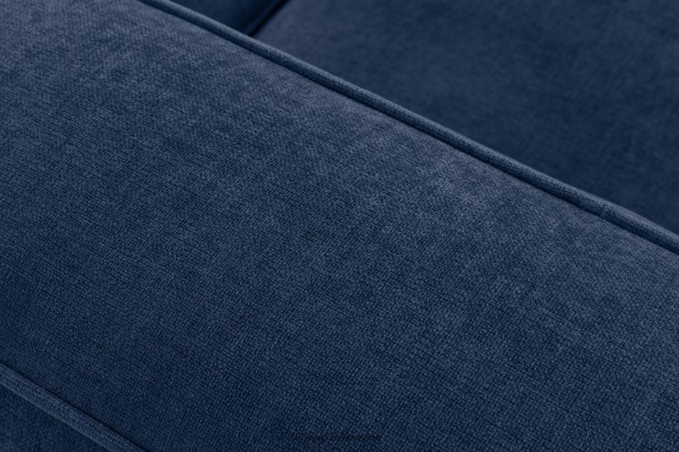 FUBBO Mäkká rohová pohovka z tkanej látky vpravo námornícka modrá námornícka modrá - obrázok 9