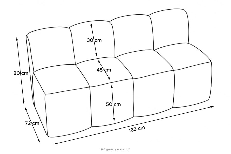 BRESCO Čalúnená lavica do jedálne 160 cm krémová ženilková látka krémová - obrázok 10