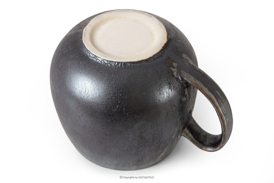 PRIMA Ručne glazovaný červená hrnček červená - obrázok 3