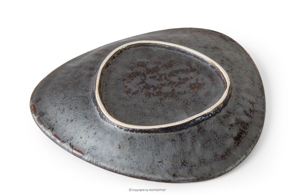 PRIMA Ručne glazovaný keramický raňajkový tanier 6 ks červená červená - obrázok 4