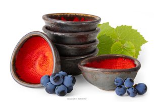 PRIMA, https://konsimo.sk/kolekcie/prima/ Ručne glazovaná keramická misa na dip 6 ks červená červená - obrázok