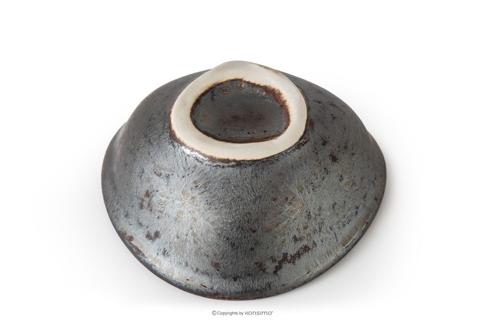 PRIMA Ručne glazovaná keramická misa na dip 6 ks červená červená - obrázok 4