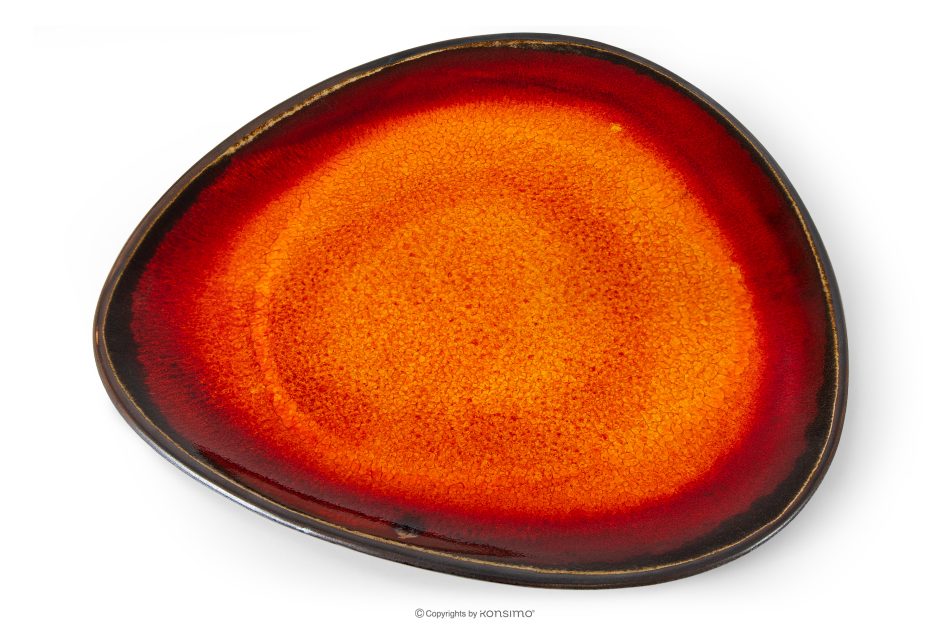 PRIMA Keramický jedálenský servis pre 6 osôb (12 ks) červená červená - obrázok 6