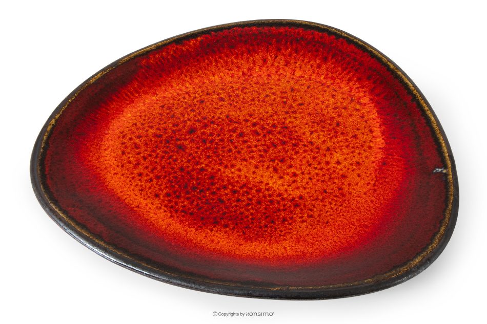 PRIMA Ručne glazovaná večera a kávová súprava pre 6 osôb (30 ks) červená červená - obrázok 2