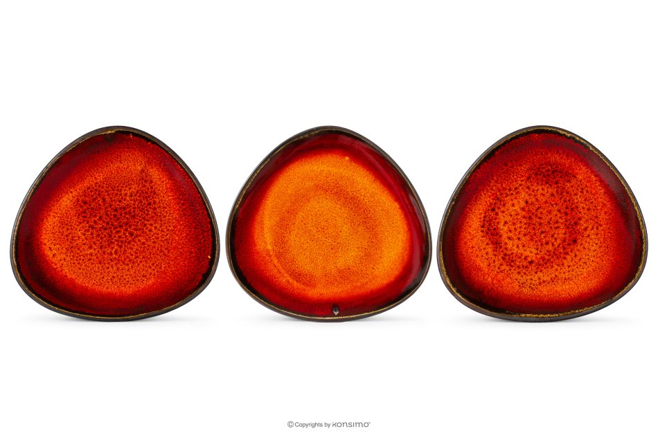 PRIMA Obedy raňajky a kávové súpravy pre 6 osôb (60 ks) červená červená - obrázok 26