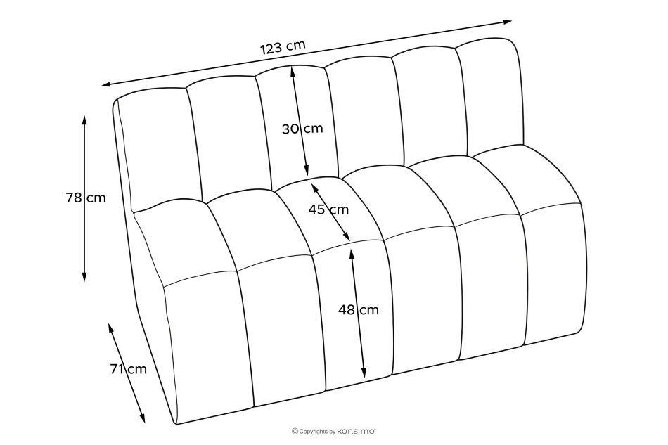 CORDA Čalúnená lavica do jedálne 120 cm béžový velúr béžová - obrázok 10